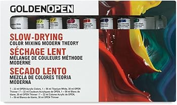 Golden Open Acrylic Modern Theory Set 
