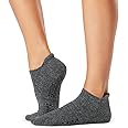 TAVI NOIR Women’s Savvy Non-Slip Socks - Grip Barre, Dance, Pilates, Yoga Socks, Shadow, XLarge
