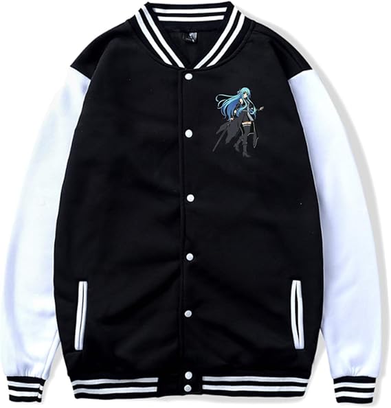 Amazon Co Jp 鬼滅の刃 スポーツウェア 野球服 オシャレ 日常服 ウェア ユニセックス ジャケット 長袖 プラスカシミア ウェアロングスリーブ プラスベルベット暖かい Black 服 ファッション小物