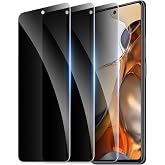 AYWLPP Privacy Screen Protector for Xiaomi 11T Pro/11T 5G, Shatterproof Tempered Glass Accessories, Anti Spy Tempered Glass Film, Case Friendly Ultra Resistant 9H Hardness Anti-Glare HD Black -3 Pack
