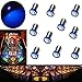 PA 10PCS #1893#44#47#756#1847 BA9S 1SMD LED Wedge Pinball Machine Light Bulb Blue-6.3V