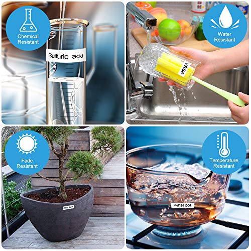 Camopro Compatible Label Tape Replacement for Brother P Touch Label