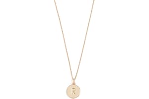 kate spade new york Gold-Tone Alphabet Pendant Necklace, 18"