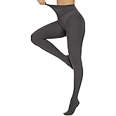 Hiltzo 80D Women's Tights Semi Opaque Ultra Soft Solid Color Stretchable High Waist Footed Pantyhose with 20+ Colors