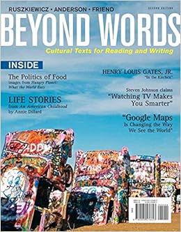 Buy Beyond Words Cultural Texts For Reading And Writing Book
