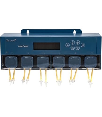 Jebao Auto Dosing Pump DP5 ドージングポンプ Amazon.com : Jecod Programmable Auto Dosing Pump DP-5, 5