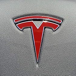 Custom Cut Graphics Logo Decal Wrap for Tesla Model