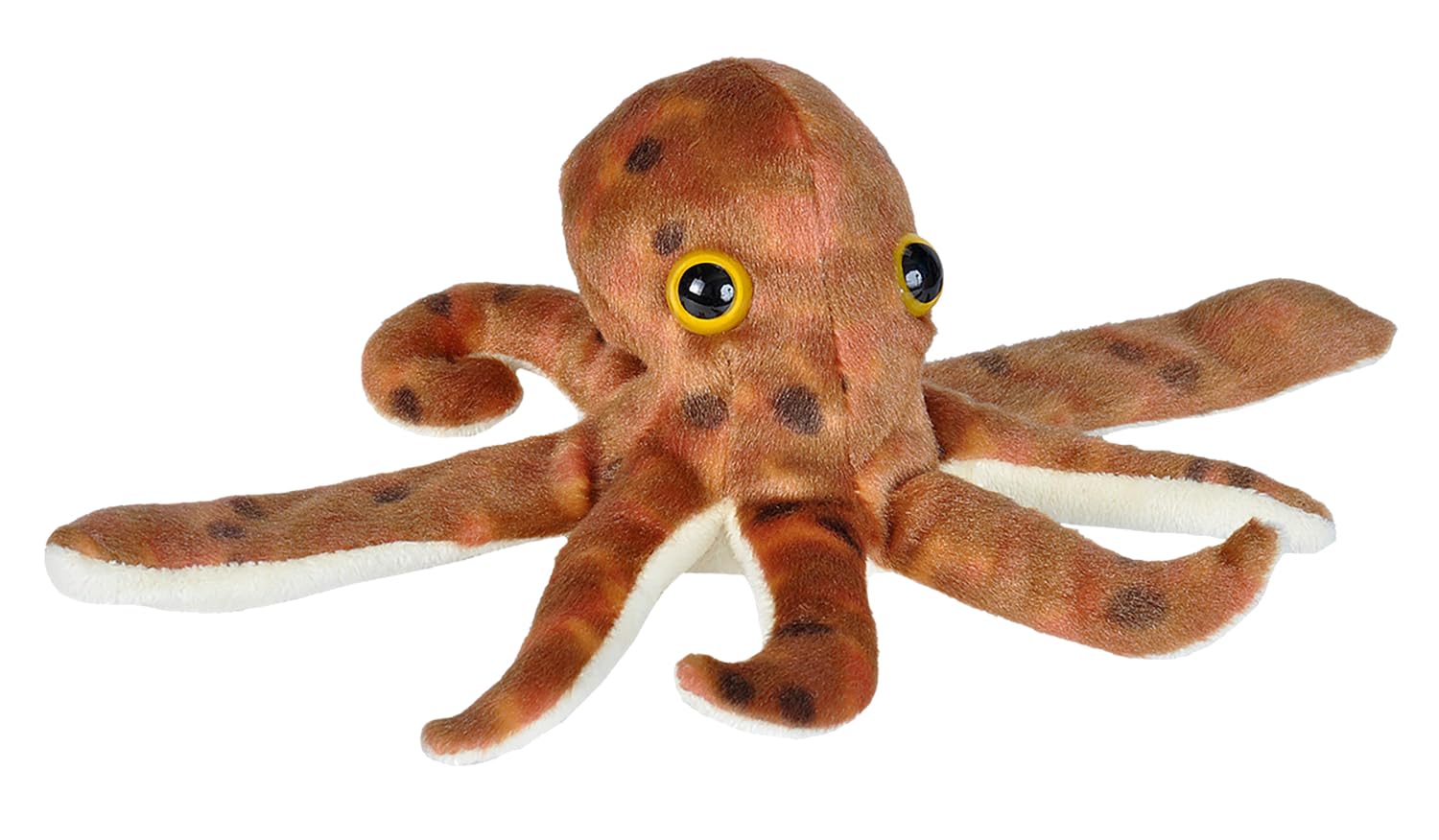 Wild Republic Huggers Soft Toy Slap Bracelet, Gifts for Kids, Octopus Plush Toy 20 cm — image 1