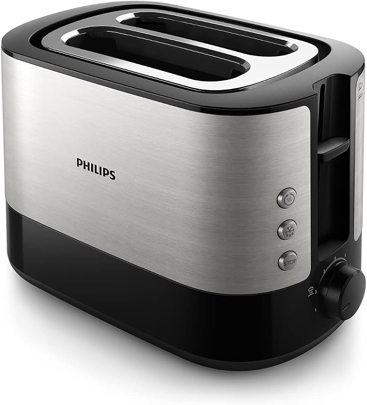 Toaster, Edelstahl, 7 Bräunungsstufen
