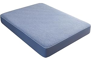INGEROOM Fitted Sheet Queen Size Cooling Full Fitted Bed Sheet - Sandwich Material, Queen Size Fitted Bed Sheets for All-Night Comfort. Suitable for Sleeping Naked - Cooling Fitted Sheet Blue