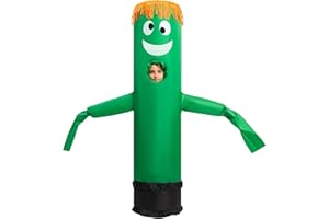 Spooktacular Creations Kids Tube Man Inflatable Costumes Tube Man Wavy Arm Guy Costumes for Halloween Parties