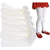 ToBeInStyle Girls' 6-Item Pack Full Length High-Waisted Thick Winter Tights