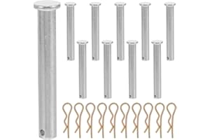 AUTSUPPL Scaffolding Coupling Pin with Clips 2.83 Inch Locking Fixing Pins for Scaffold Stability Construction Accessories Se