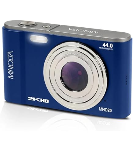 Amazon.com : Minolta 48MP Autofocus Digital Camera with Selfie