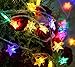 Mini Skater 13.7ft 40 LED Original Star Battery Operated String Lights, Christmas Lights for iIndoor, Gardens, Homes, Wedding, Christmas Party and Holiday Decor (Assorted Colored)