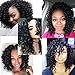 Brazilian Hair Short Human Hair 4 Bundles Deep Wave 100% Unprocessed Deep Curly Wave 8 inches 50g/Piece by Forevery (4 Piece, Natural Clolor Deep Wave)