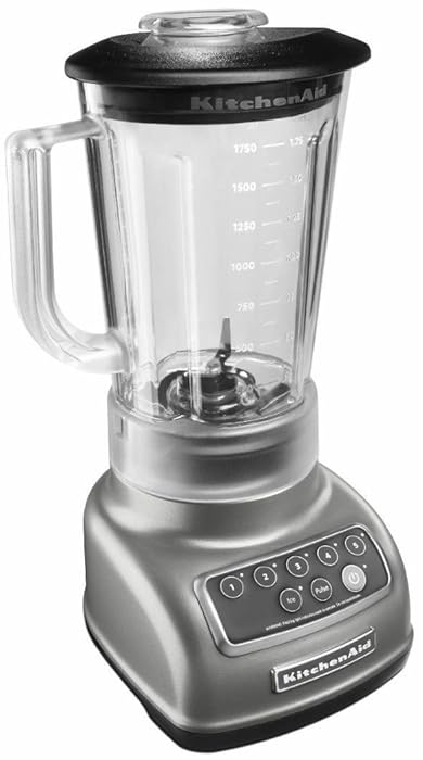 KitchenAid 5-Speed Blender RRKSB1570SL, 56-Ounce, Silver (Renewed)
