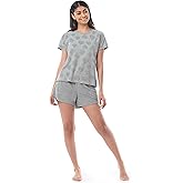 Fruit of the Loom Women's Beyondsoft Sleep Tee and Shorts Set