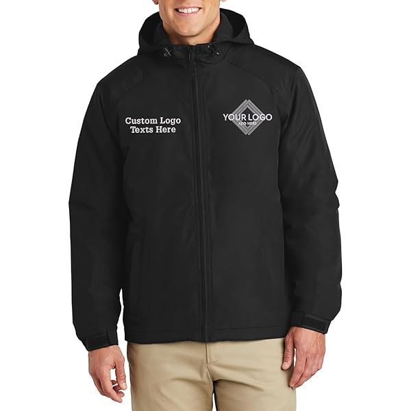 INK STITCH Men J901 Custom Embroidery Logo Texts Collective Soft