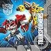 Transformers Birthday Party Supply Pack for 16 Guests | Amscan Transformers Plates And Napkins Set | 16 Lunch Plates and 16 Lunch Napkins | Optimus Prime And Bumblebee Birthday Party Supplies