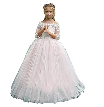 sparkle tulle flower girl dresses