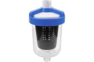 ATRACYPART Inline Pool Leaf Canister Compatible with Hayward W560 PoolVac Navigator Standard, Leaf Catcher Filter with Strainer Basket and 5 Skimmer Socks
