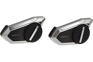 Sena 50S HD Bluetooth Communication System Sound by Harman Kardon Helmet Accessories - Dual