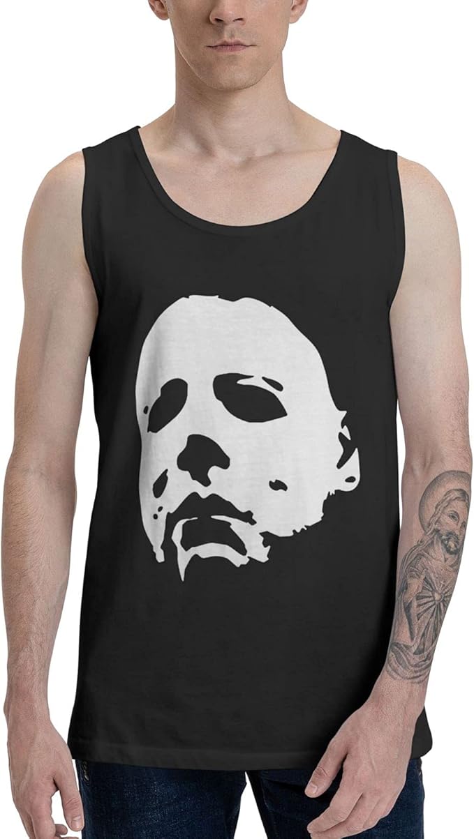 Halloween Michael Myers Large Men's Classic Fashion Cotton