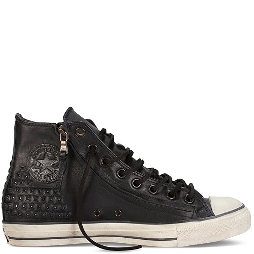 converse de cuero negro precio