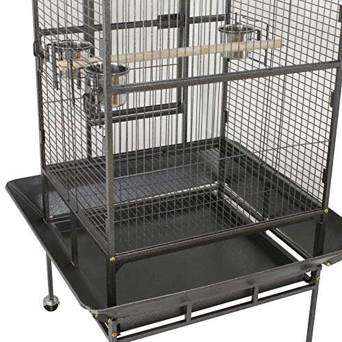 Super Deal 53"/61"/68" Large Bird Cage Play Top Parrot Chinchilla Cage Macaw Cockatiel Cockatoo Pet House, 68 inch