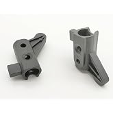 Universal Rollator Backrest Replacement Parts - 9501S72603 (1 Pr, Black)