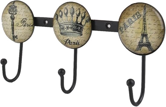 Puerta De La Casa De La Vendimia De Ropa De Pared Gancho Para Ropa