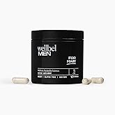 WELLBEL Men Clean Supplement for Hair, Skin, and Nails, Vegan, Gluten Free and Non GMO 90 Count