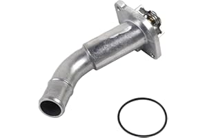 MPLUS OE SOLUTION AUTOPARTS MPLUS 12572988 Thermostat Housing Assembly Fits 2002-2009 for GMC Envoy & 2004-2007 for Buick Rainier & 2002-2009 for Chevrolet Trailblazer & 2007-2009 for Saab 9-7x 4.2L