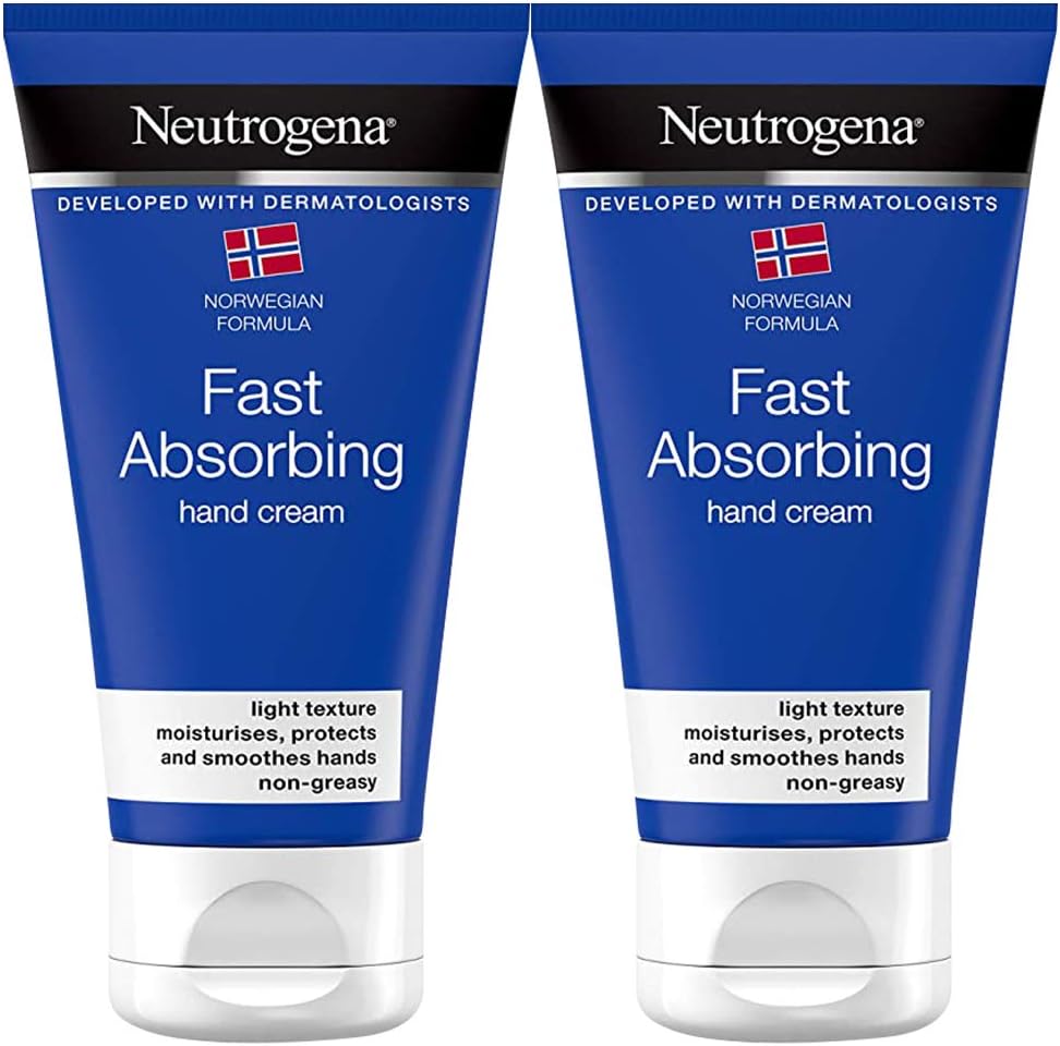 Neutrogena Norwegian Formula Fast Absorbing Hand Cream (75ml) - Pack of 2