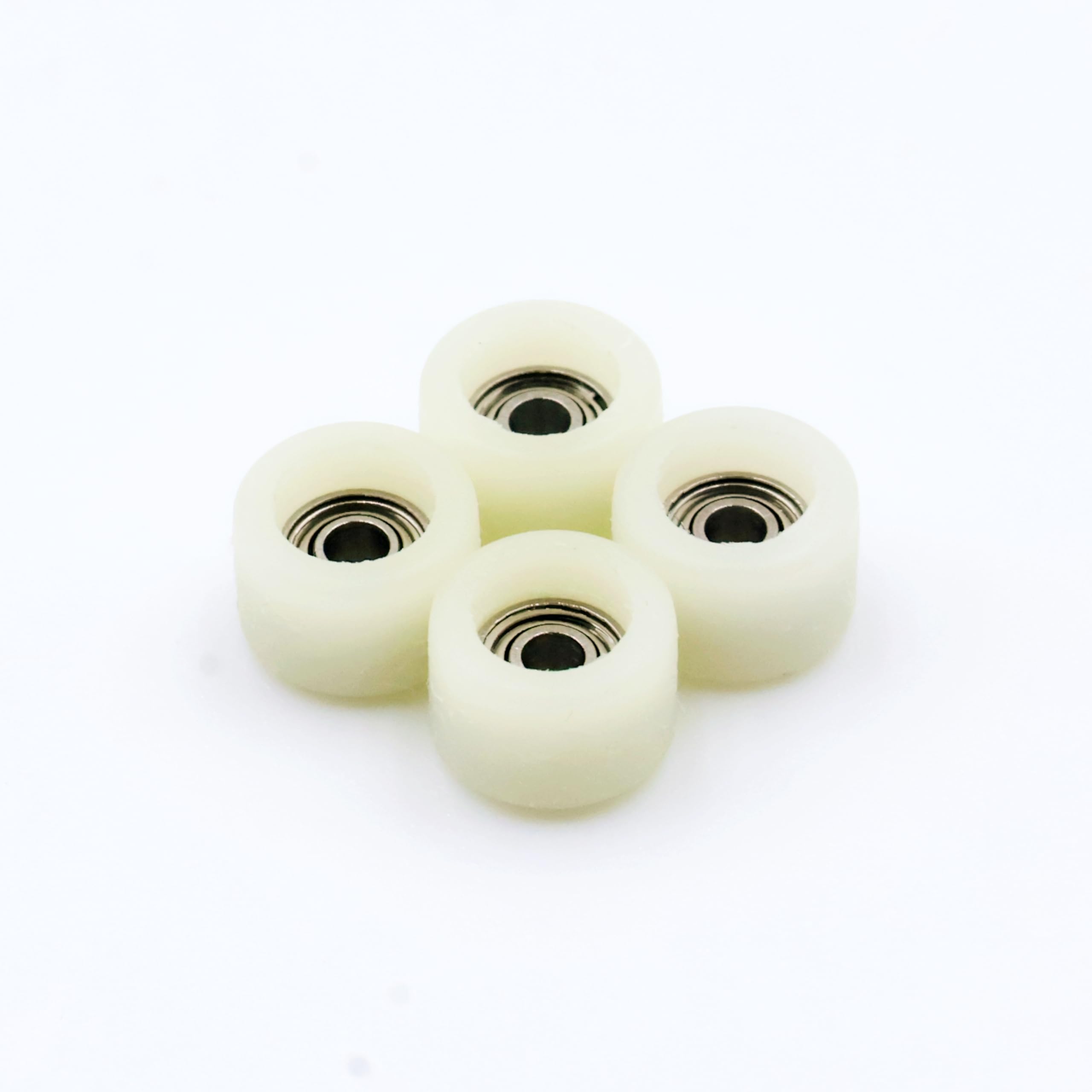 65D Urethane Fingerboard Wheels Pro Mini Shape (Beige)