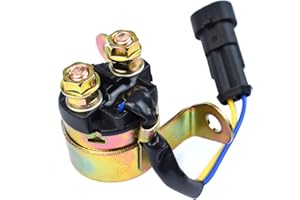 VKVXCLON Starter Solenoid Relay Compatible with Polaris Ranger RZR Sportsman Hawkeye Trailboss 330 325 400 450 500 570 700 800 900 1000 2006-2016 Replace 4010947/4012001