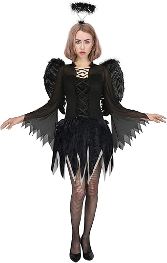 black halloween dress