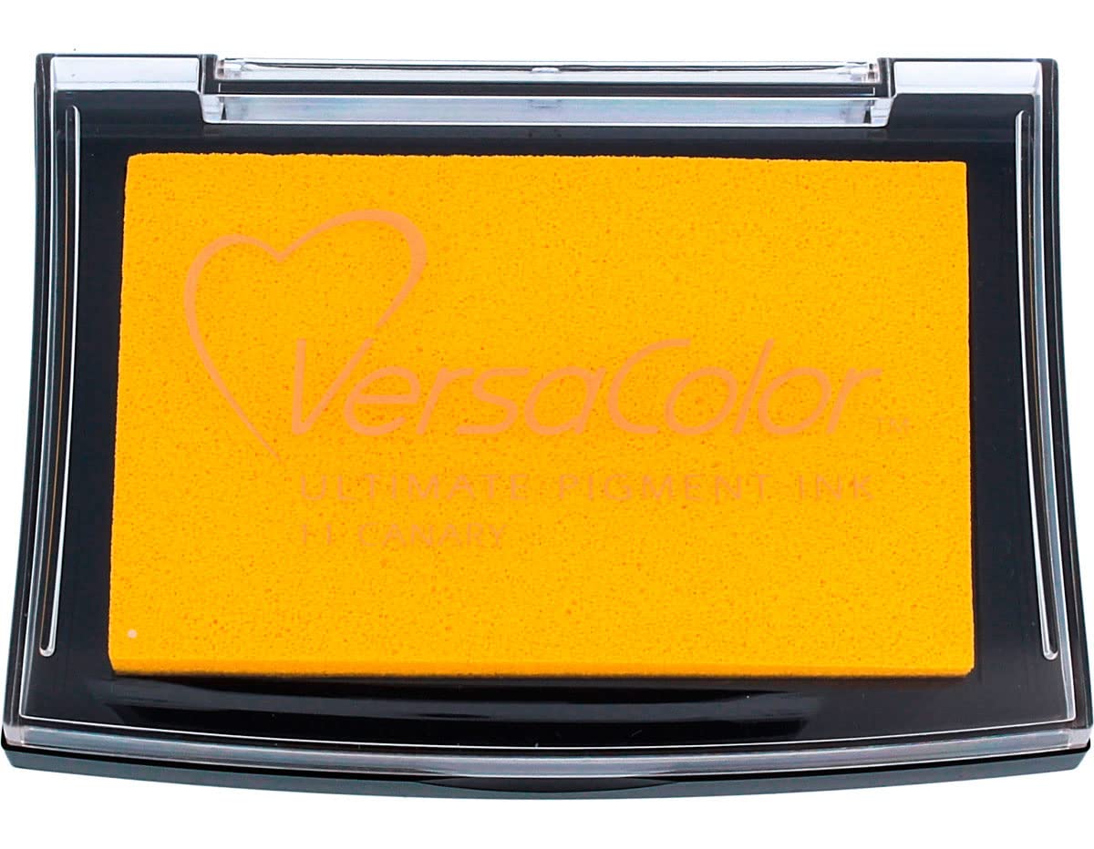 Tsukineko VC011 Versacolor Pigment Ink Pad - Canary — image 1