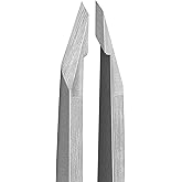 NILIYA Eyebrow Tweezers for Women Facial Hair, Precision Stainless Steel Slant Tweezers, Sharp Eyebrow Plucker for Remove Hair