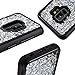 Caka Galaxy S9 Case, Galaxy S9 Glitter Case Starry Night Series Luxury Fashion Bling Flowing Liquid Floating Sparkle Glitter Girly Soft TPU Case for Samsung Galaxy S9 (Silver)