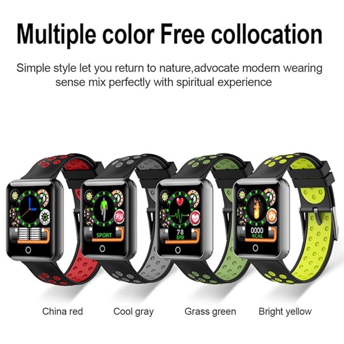 q18s 1.54 grandes Touch Screen Reloj Agua Densidad inteligente ...