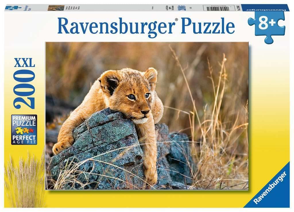 Ravensburger 129461 Little Lion Jigsaw Puzzle 200 Pieces XXL for Children, Recommended Age 8+