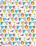 African Animals Daily Planner: Daily Spread 2018 April - June Calendar Schedule Organizer Appointmen by 