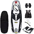 SKEKECIE High-Speed Electric Surfboard 12/15 KW Water Jet Surf Board, Max-Speed of 55/60 KM/h, Battery Life of 50-100/60-120 Min, IP67 Waterproof, Competition-Grade Hydrofoil Board for Adult