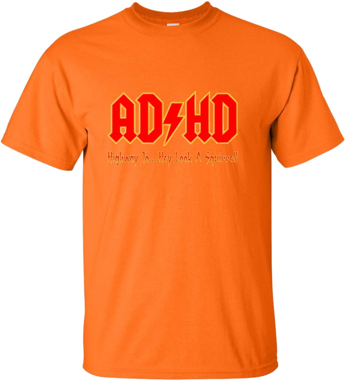  Adult Adhd Highway To Hey Look A Squirrel Funny Music T-shirt