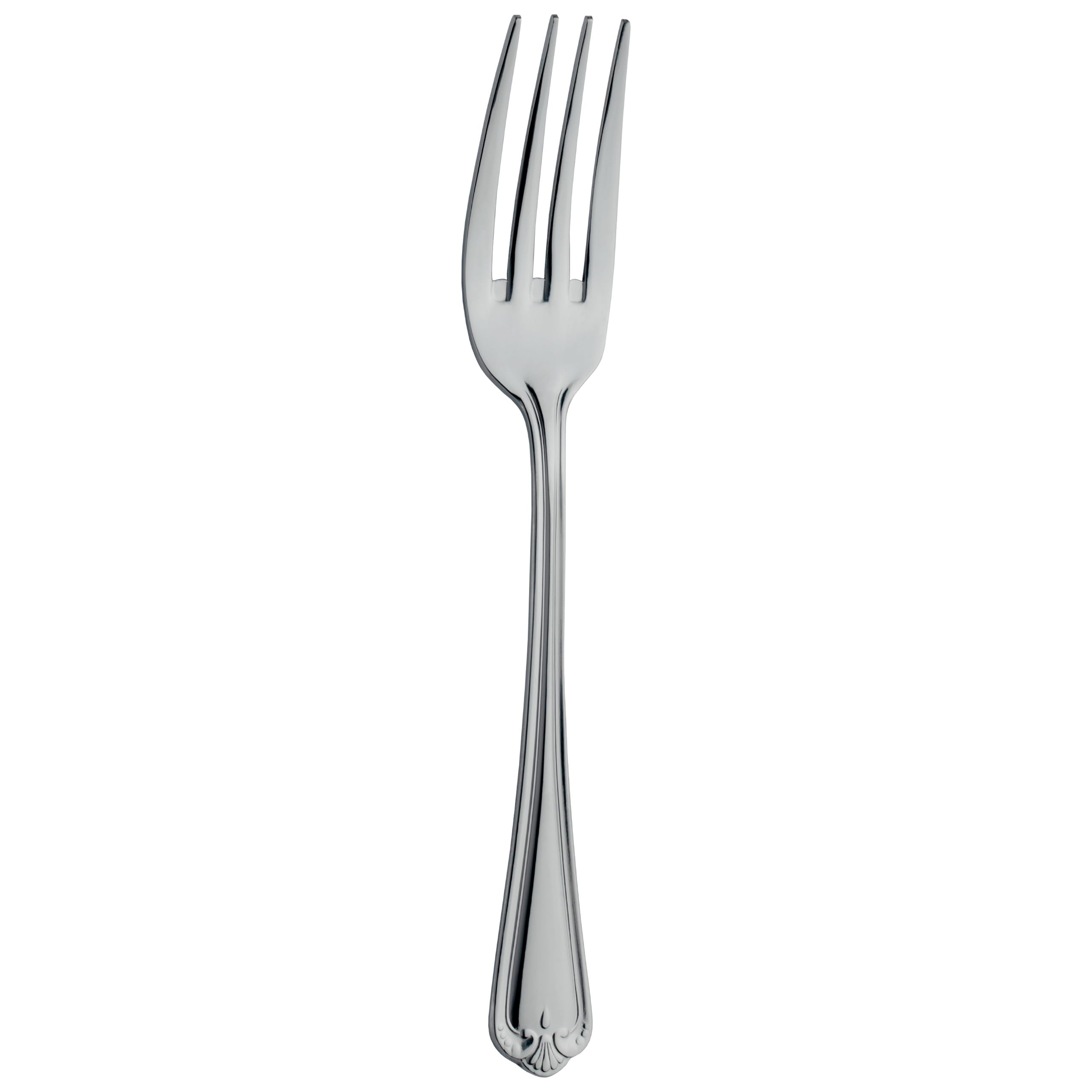 Grunwerg Jesmond Dessert Forks DFJSR, 18/0 Stainless Steel, Set of 12