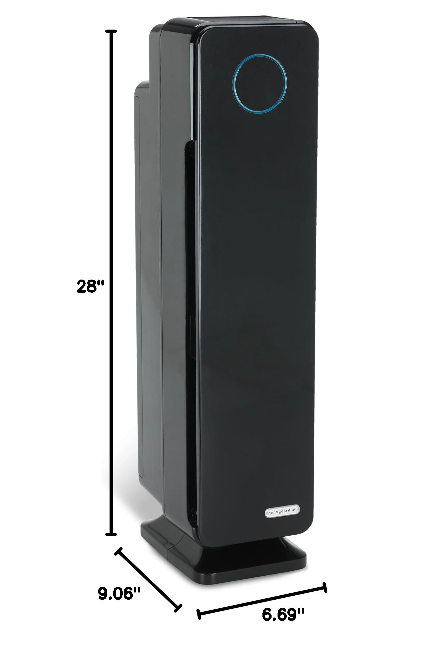 GermGuardian Air Purifier for Home with HEPA Pure Filter, for Wildfire Smoke, Pet Dander, Pollen, Odors, Large Rooms Up To 870 Sq. Ft., Removes 99.97% Pollutants, UV-C Light, 28