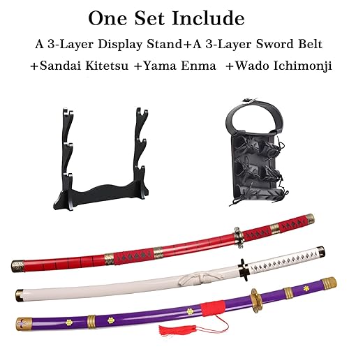 Zoro Bamboo Cosplay Sword - Roronoa Zoro Anime Sword Replica For Cosplay & Collection