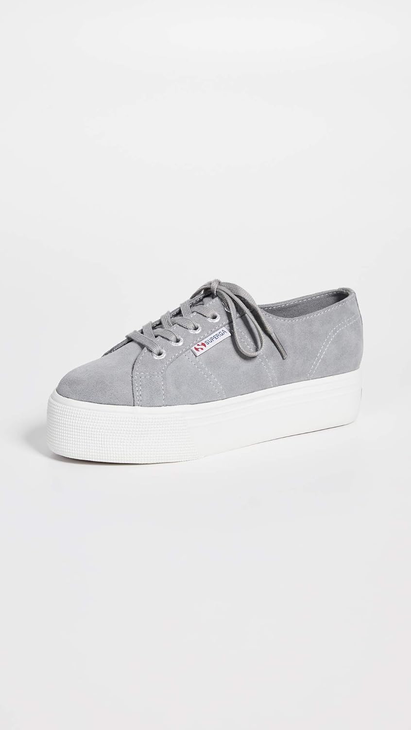 superga grey platform